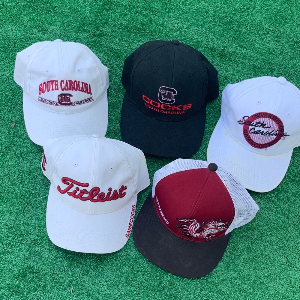 Titleist White and Red Embroidered Baseball Cap